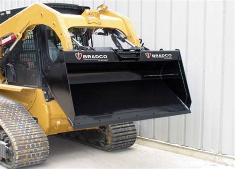 what material are the palidin skid steer buckets made of|paladin bradco buckets.